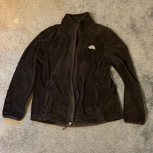 The North Face Black Full-Zip Fleece Jacket